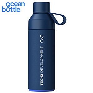 blue water bottle 