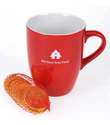 Promotional Mug with Chocolate Coins