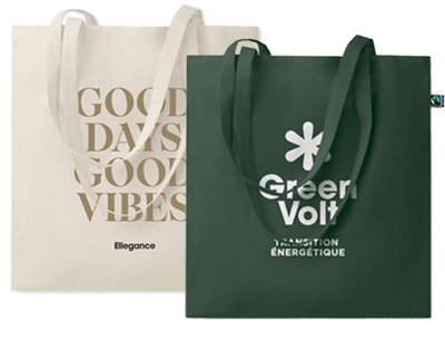 Two tote bags side-by-side.